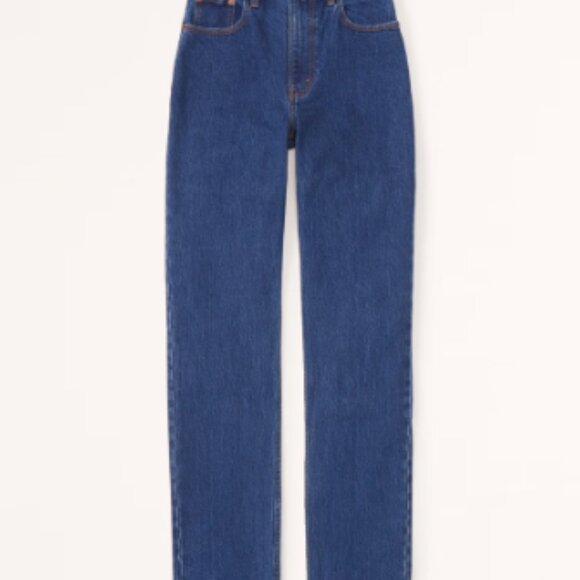 Abercrombie Ultra High Rise 90s Straight Jean - Picture 6 of 6
